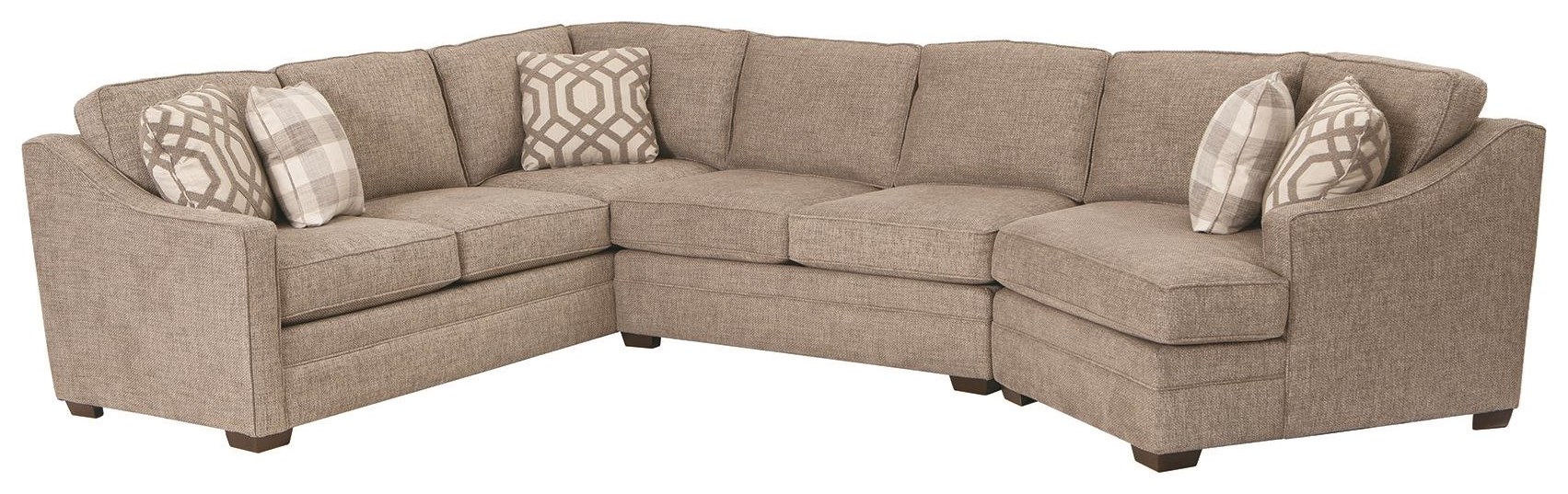 Craftmaster F9 Custom Collection 3 Piece Sectional Darvin